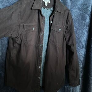 Duluth Men Brown Jacket, lined, never worn, no tags,